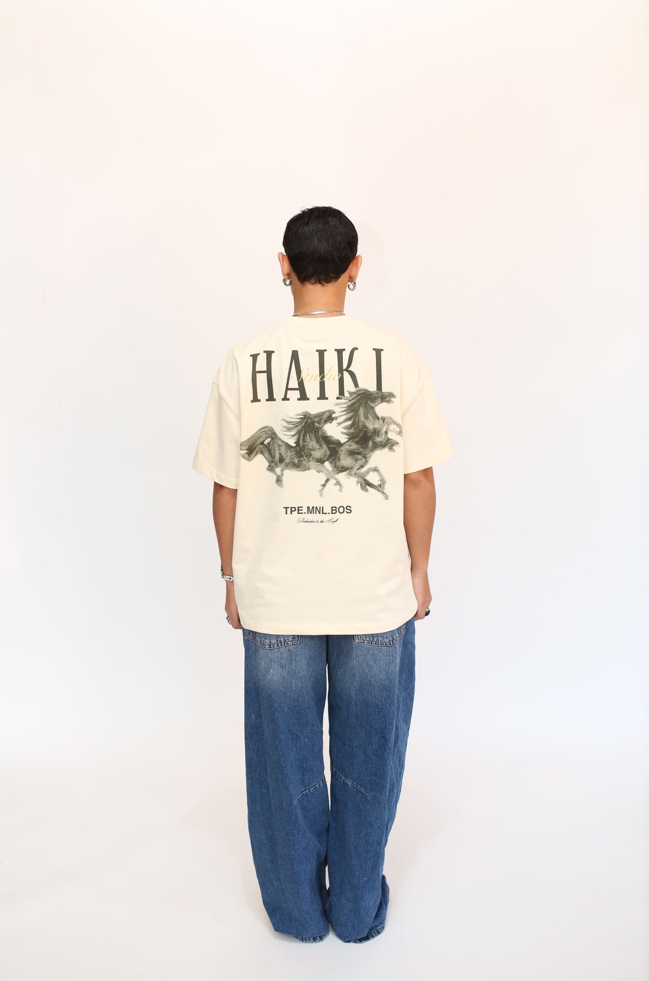 Haiki.Studio Jade Horses Tee